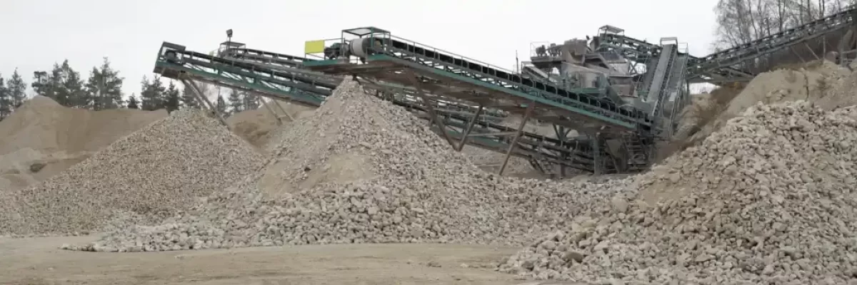 Cribas metálicas en la industria minera