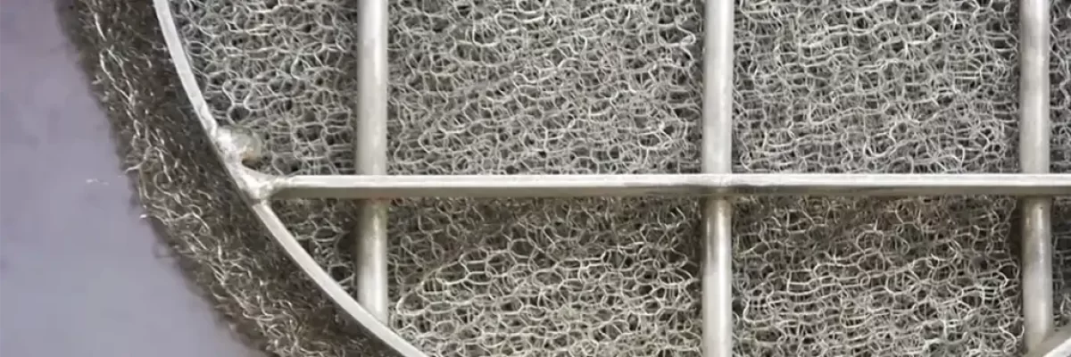 Demister en corrientes de gas contaminado