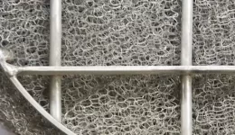 Demister en corrientes de gas contaminado